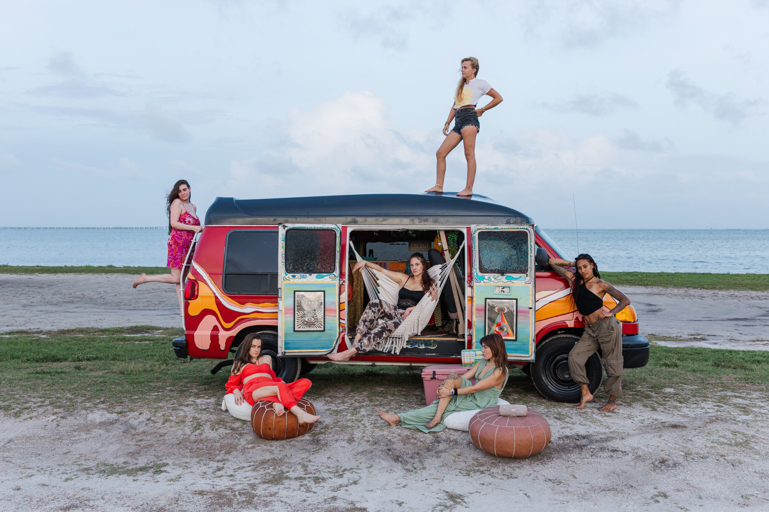 Florida Van Life road trip moment